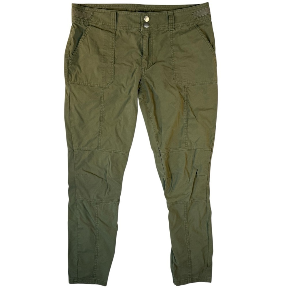 Prana Green Hiking Outdoor Pants Women's Size 12